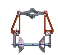 printrbot suspendus support bobine pinshape Conception 3d 3d print model - Mito3D