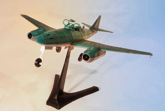 messerschmitt 262 model pinshape toy-plane assemblable-model 3d print model - Mito3D