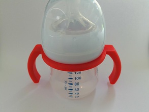 handles philips avent baby bottle fits 125ml pinshape 3d-design 3d print model - Mito3D