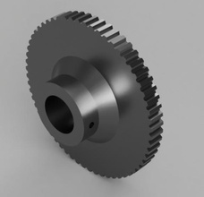 handwheel r12mm pinshape 3d-design 3d print model - Mito3D