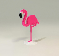 flamingo pinshape 3d design 3d print model - Mito3D