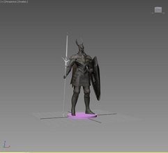 silver knight dark souls pinshape Conception 3d 3d print model - Mito3D