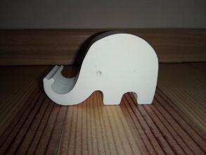 phone holder elephant pinshape phone-stand easy-to-print easy print iphone stand handy tablet phone-holder 3d print model - Mito3D