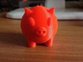 piggy pinshape 3d-design 3d print model - Mito3D