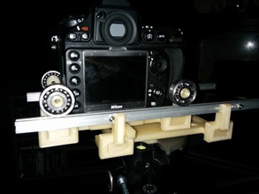 3d photo dolly rig pinshape 3d-design 3d print model - Mito3D