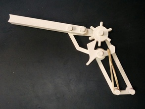 rubber band gun Schrauben erforderlich pinshape 3d design 3d print model - Mito3D