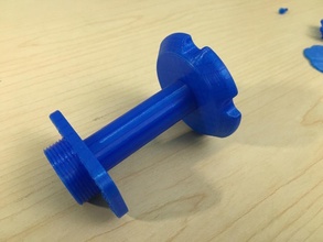 spool titular wanhao i3 pequeno diâmetro bobinas pinshape 3d design 3d print model - Mito3D