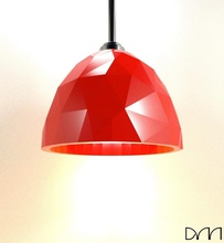 geometrik ışık pinshape dekor modern loy poly 3d print model - Mito3D