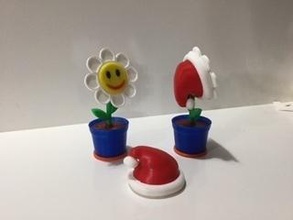 1 flower pot pinshape 3d-design 3d print model - Mito3D
