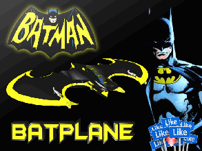 batplane - batman pinshape game-design-contest 3d print model - Mito3D