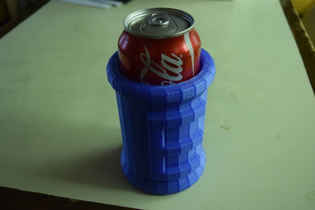 tank koozie v2 pinshape 3d design 3D print model - Mito3D