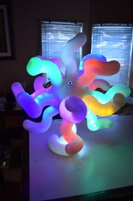 amoeba led lamp-v1 pinshape 3d-design 3d print model - Mito3D