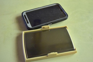 samsung galaxy note 2blackweb battery holder otterbox case pinshape 3d-design 3d print model - Mito3D