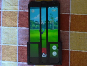 evrensel telefon maskesi pinshape pokemon oyunu maske gadget git 3d print model - Mito3D