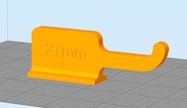 ride height gauge - losi pinshape 3d-design 3d print model - Mito3D