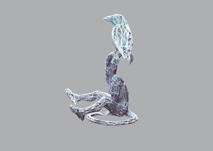 gárgola pinshape figura 3d print model - Mito3D