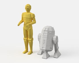 low poly Spielzeug pinshape 3d print model - Mito3D