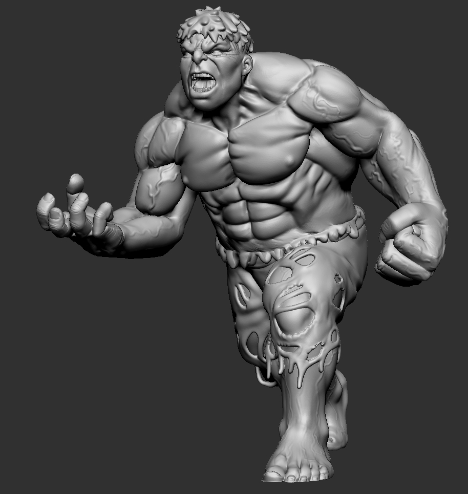 hulk pinshape 3D print model - Mito3D