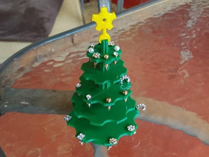 árbol navidad titular pendiente pinshape Diseño 3d 3d print model - Mito3D