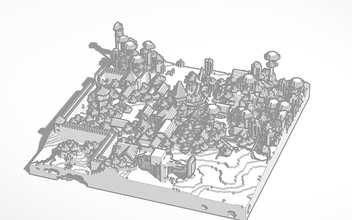 farmvill pinshape espacio diseño concurso minecraft 3d print model - Mito3D