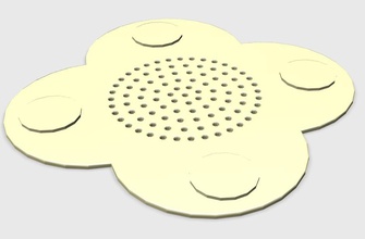 inserire lavello pinshape inserto lavandino 3d print model - Mito3D