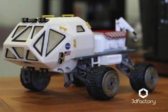 marte rover marciano fdm 3dprintable 3dfactory brasil pinshape 3dfactorybrasil partiumarte themartian gomars espacio diseño concurso 3d print model - Mito3D