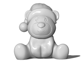 natale orso pinshape vacanza 3d print model - Mito3D