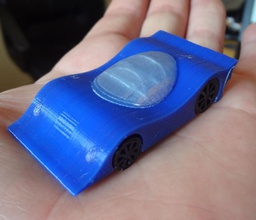 4 colors can-am style race car pinshape 3d-design 3d print model - Mito3D