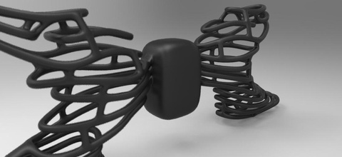 chestbone pinshape Imprimé 3d men mode concours 3d print model - Mito3D