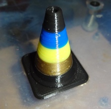 color roadblock printed flux capacitor 4 pinshape 3d-design 3d print model - Mito3D