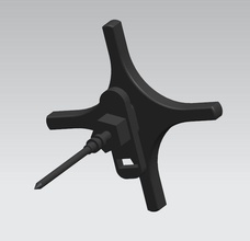 drop Werkzeug Astronauten pinshape Raum design contest 3d print model - Mito3D