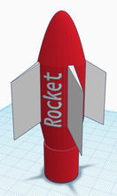pocket rocket pinshape Raum design contest Tasche schie miniatur Flasche flasche rakete spielen spielzeug Schießen Fliegen Luft mentos Spielzeug Rakete Koks cola 3d print model - Mito3D