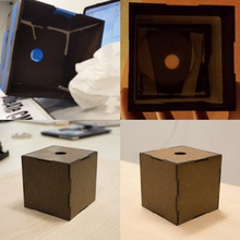 laser divisible boîte pinshape cube cut box cnc' lasercut cutter boîtes 3d print model - Mito3D