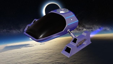 scifi nave espacial pinshape 3d print model - Mito3D