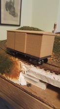 16' boxcar modelo on30 pinshape vagón carga modeltrain 3d print model - Mito3D