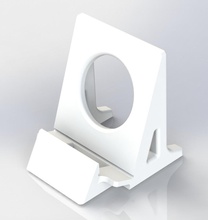 suporte quadro pinshape stand 3d print model - Mito3D