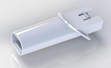 hoover air cordless vacuum adaptor pinshape 3d print model - Mito3D