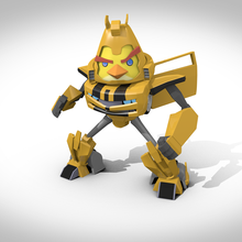 chuck bumblee pinshape toy-character 3d print model - Mito3D