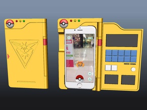pokemon pokedex takım durumunda pinshape iphone6 3d tasarım 3d print model - Mito3D