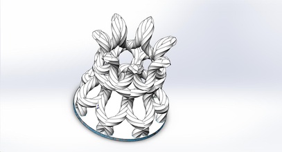 helical vase 73 pinshape mechanical-design-contest art wperko solidworksmagi r2pv1com 3d print model - Mito3D