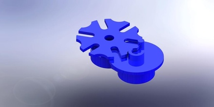 geneva drive mechanism assembly pinshape 3d-design 3d print model - Mito3D