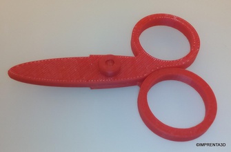 tijeras - scissors pinshape mechanical-design-contest space-design-contest tijera 3d print model - Mito3D
