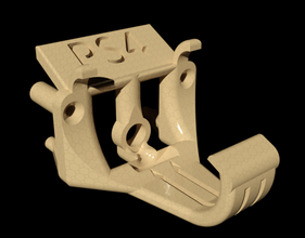 ps4 denetleyici tasarımı wandhalterung pinshape halterung denetleyicisi 3d print model - Mito3D