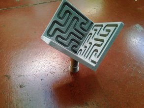 gravity maze pinshape space-design-contest space zero-gravity labyrinth 3d print model - Mito3D