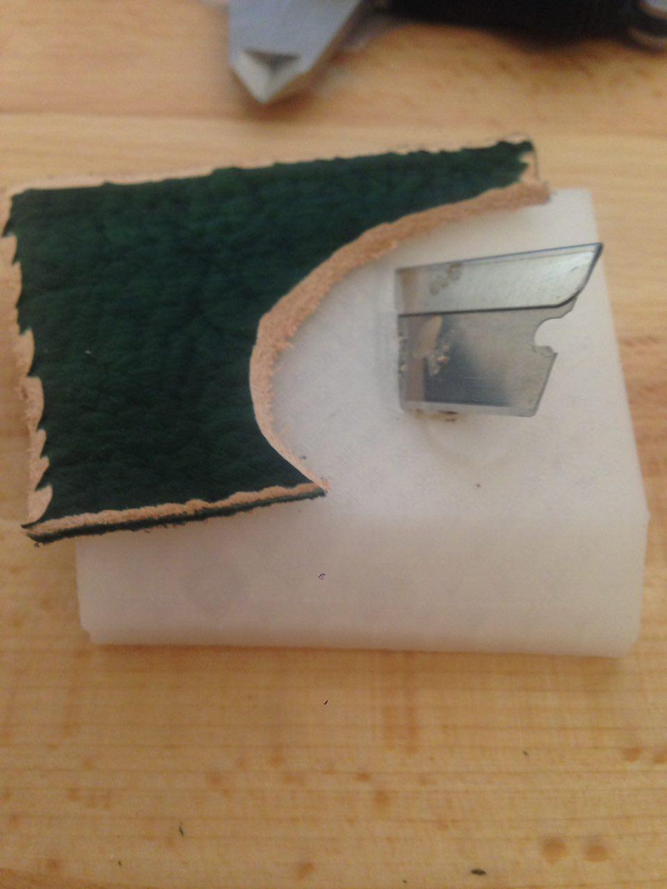 45 gradi smusso cutter pinshape lavorazione pelle tools strumento 1mm in 3D print model - Mito3D
