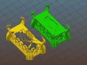 tentacle altar - repaired pinshape 3d-design 3d print model - Mito3D