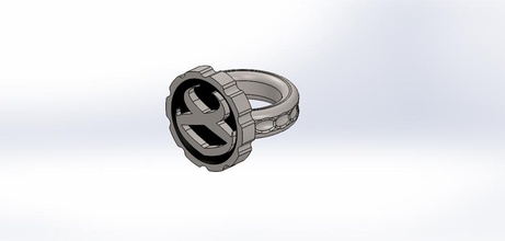 cosplay pinshape mikkei birleştirin ring karanlık madde 3d tasarım 3d print model - Mito3D