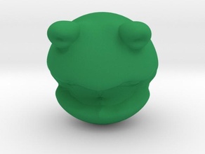 rolly polly kermit Kopf pinshape Köpfe Spielzeug Sesam Straße muppets Frosch 3d print model - Mito3D