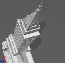 40wall st york pinshape replica detailed fun stl-file gamedesign architecture structure new-york buildings 3d print model - Mito3D