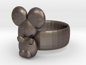 cute koala ring pinshape rings 3d print model - Mito3D